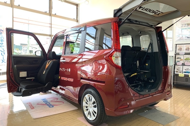トヨタカローラ山形の福祉車両(ウェルキャブ車)のご紹介。