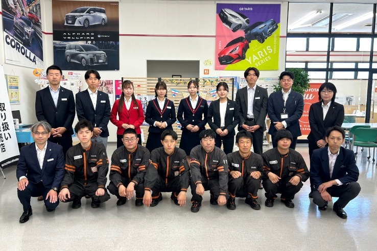 トヨタカローラ山形の天童店ご紹介ページです。