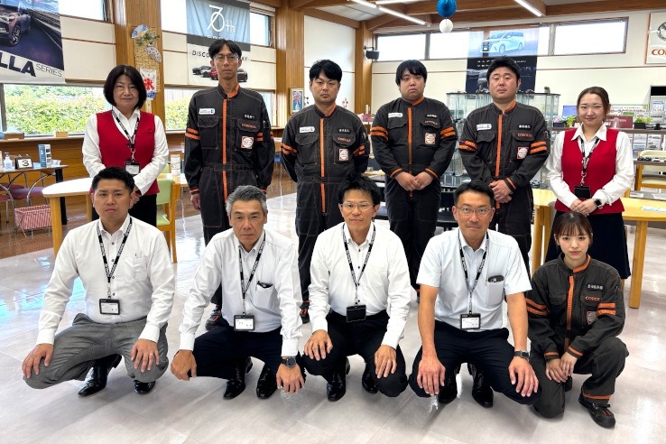 トヨタカローラ山形の上山店ご紹介ページです。